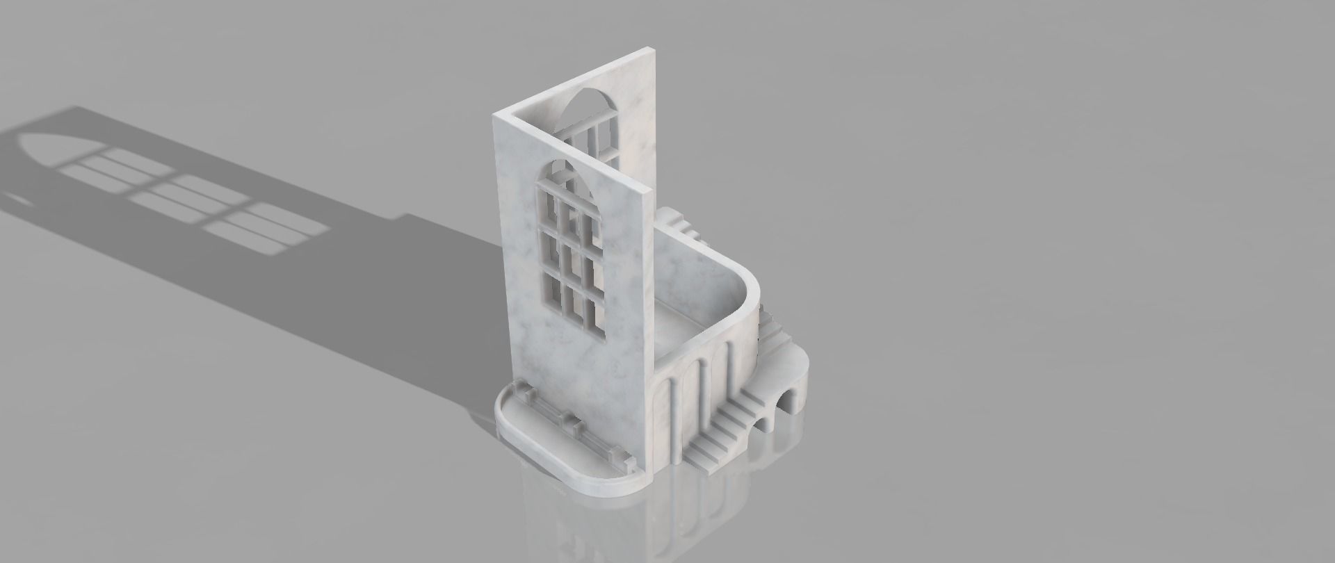 ARCHITECTURAL SUNBEAM POT FOR PLANTS 3D print model_11