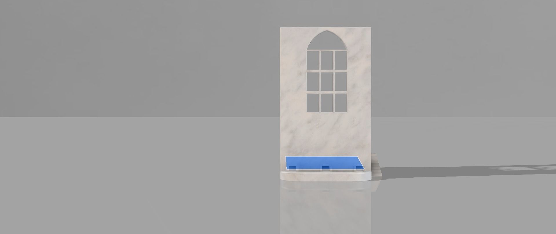 ARCHITECTURAL SUNBEAM POT FOR PLANTS 3D print model_4