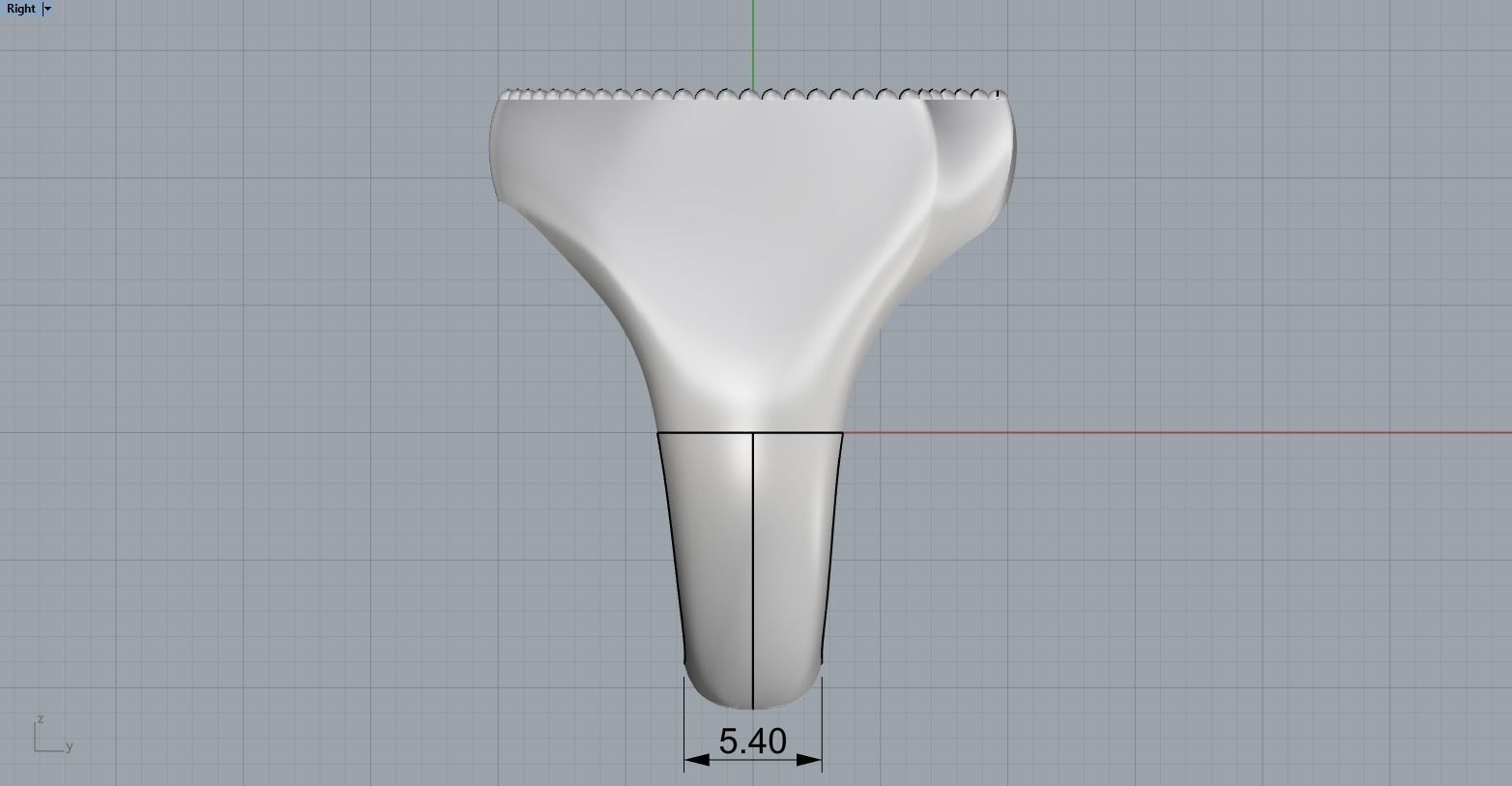 shield man signet ring model 583 3D print model_8