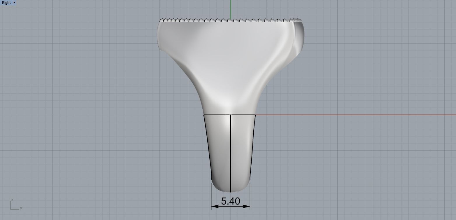 shield man signet ring model 585 3D print model_8