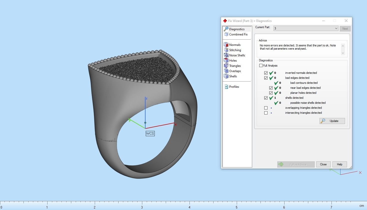 shield man signet ring model 585 3D print model_5