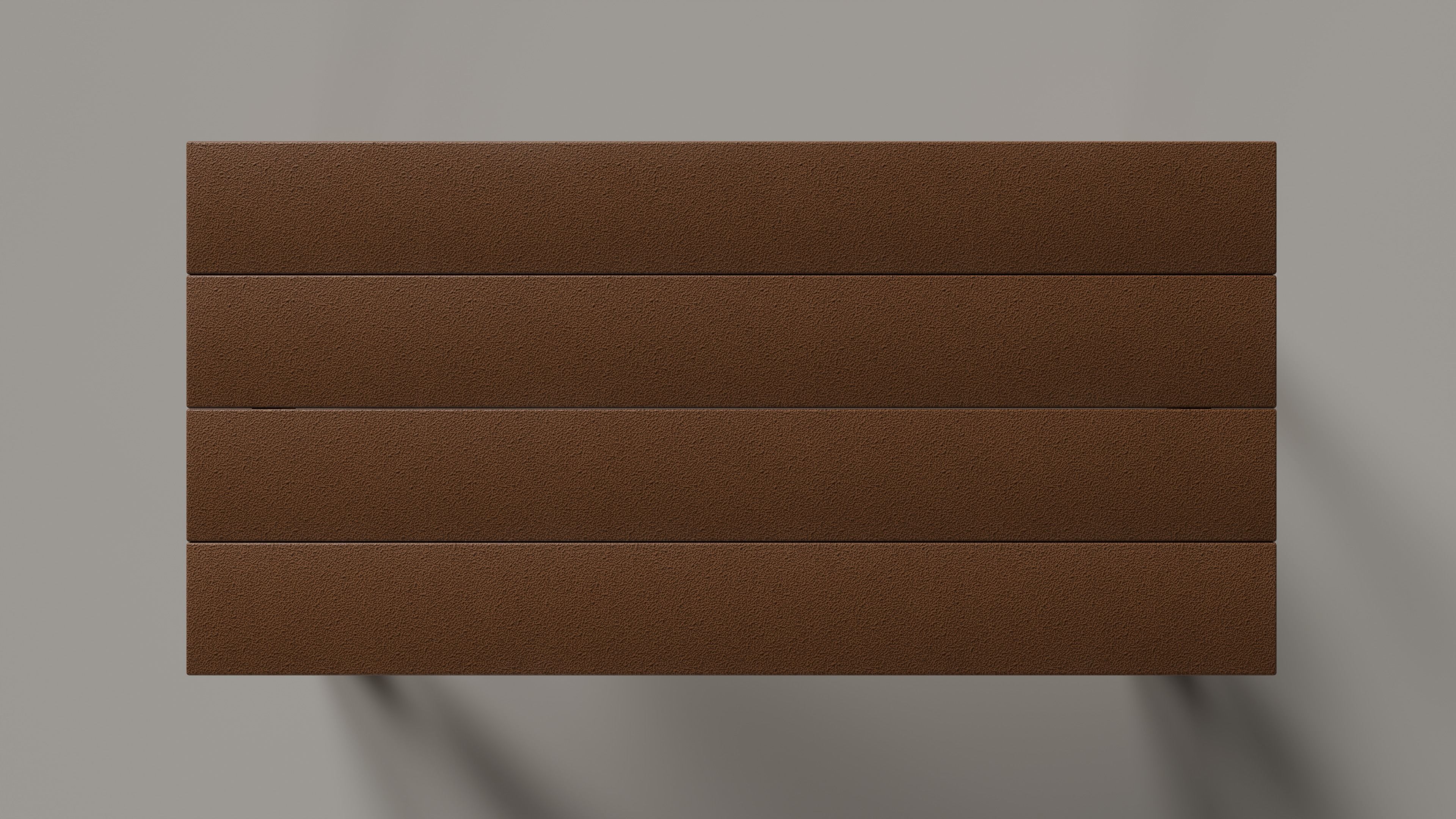 Lakeside Full Set Dining Table Chair Bench and Side Table 4CLRS Low-poly 3D model_70