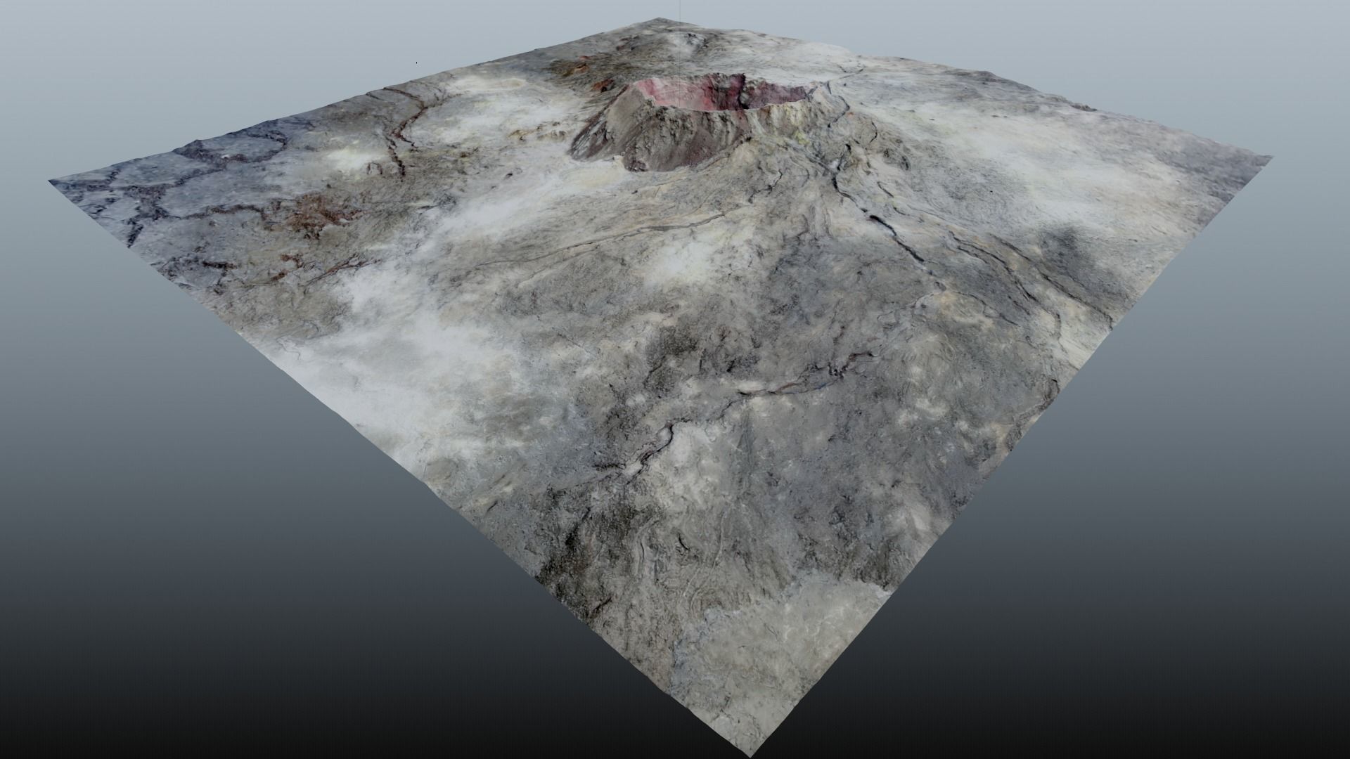 Fagradalsfjall Iceland Volcano Multipurpose Terrain Model 3D model_12