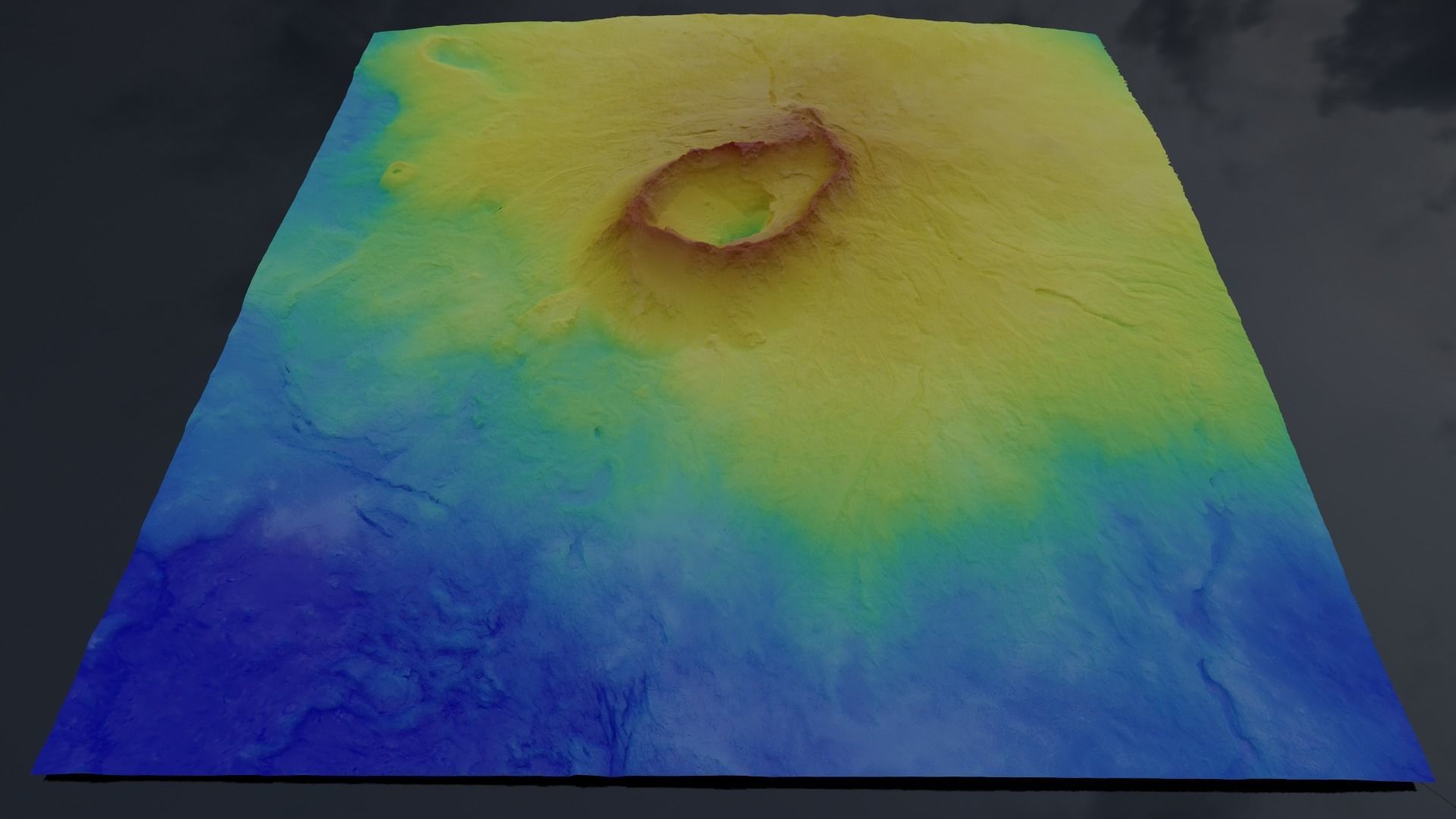 Fagradalsfjall Iceland Volcano Multipurpose Terrain Model 3D model_15