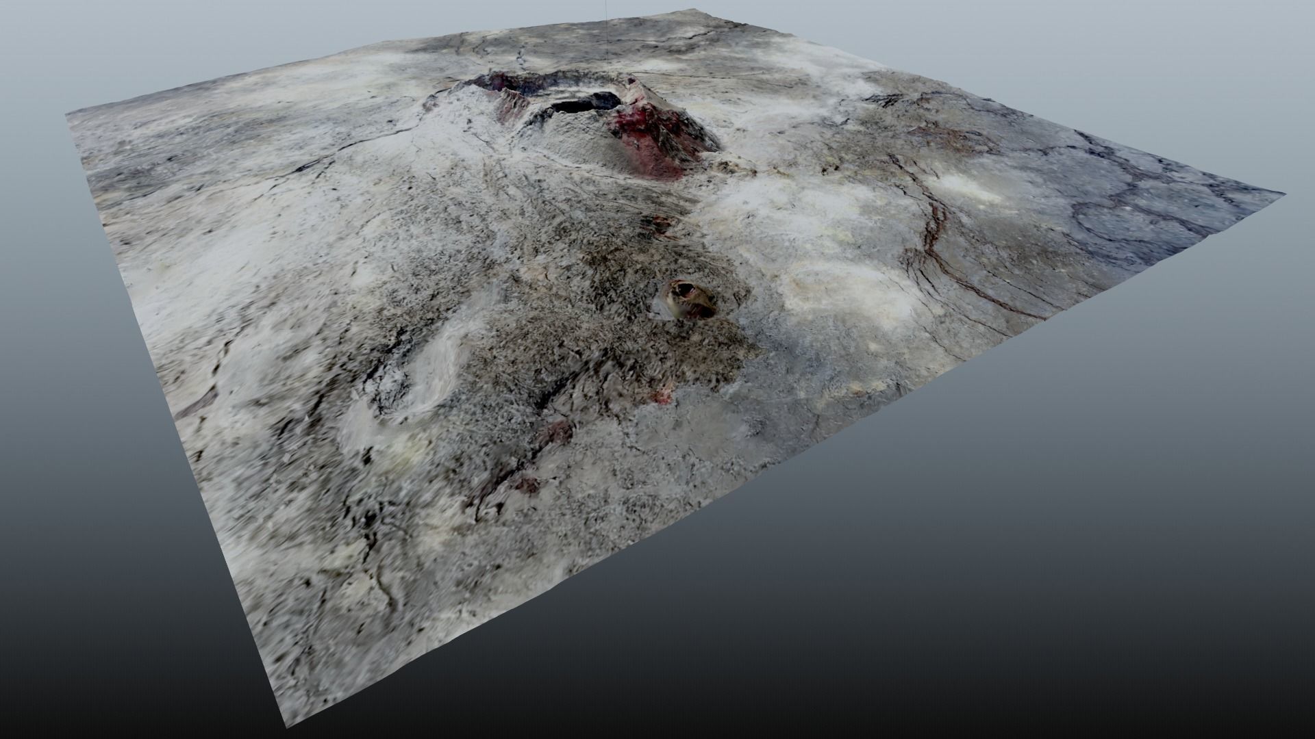 Fagradalsfjall Iceland Volcano Multipurpose Terrain Model 3D model_13
