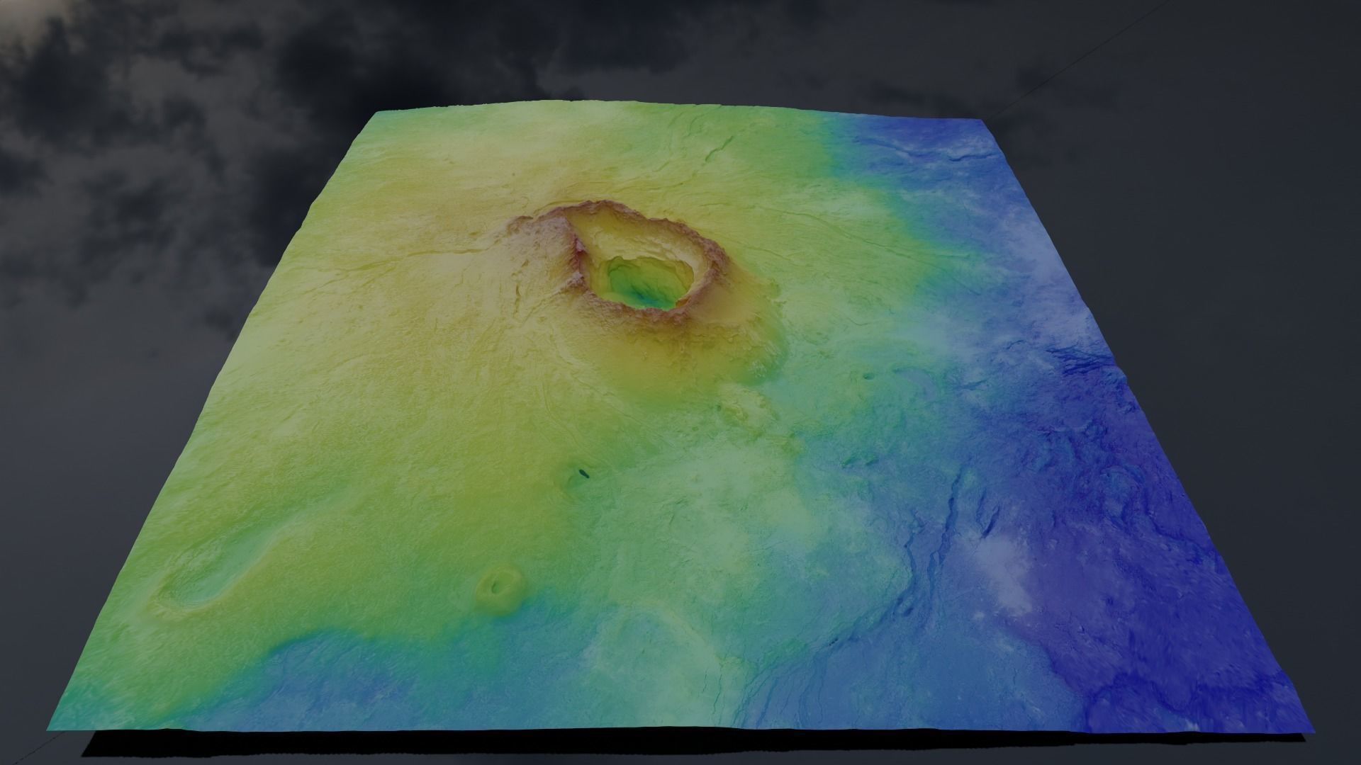 Fagradalsfjall Iceland Volcano Multipurpose Terrain Model 3D model_18