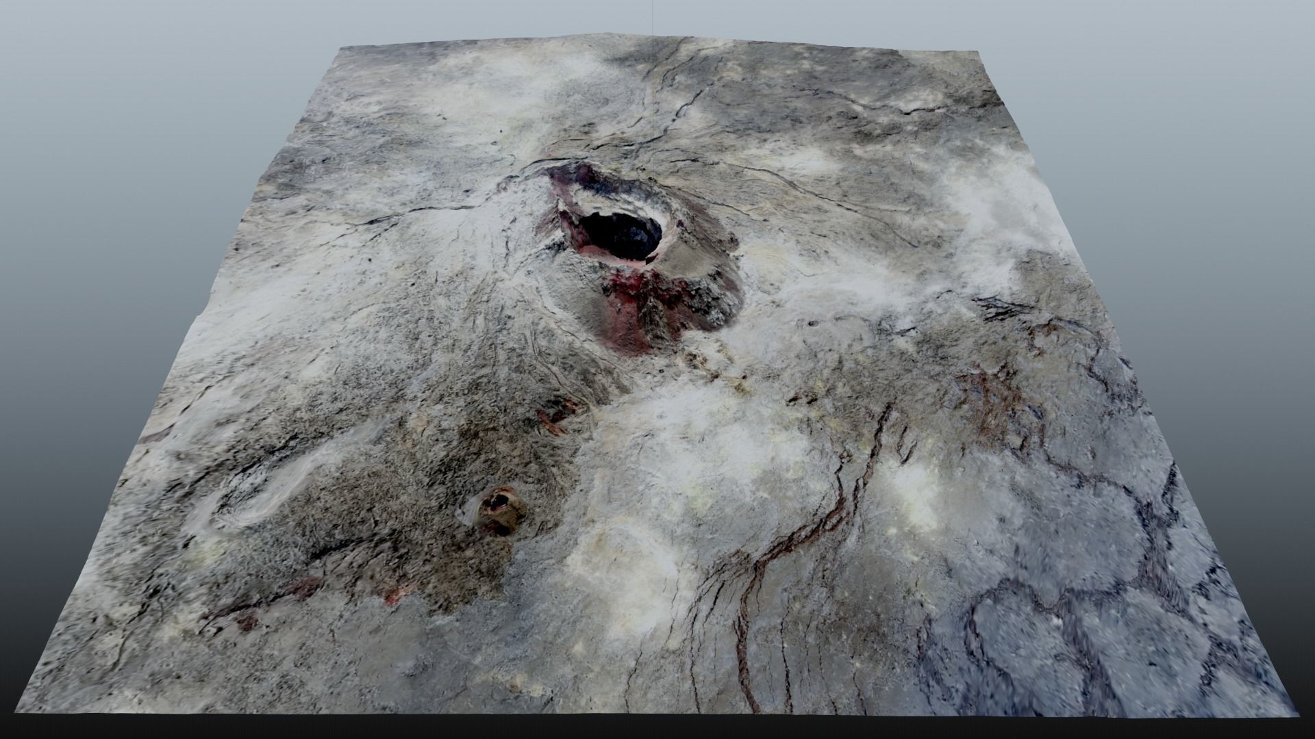 Fagradalsfjall Iceland Volcano Multipurpose Terrain Model 3D model_9