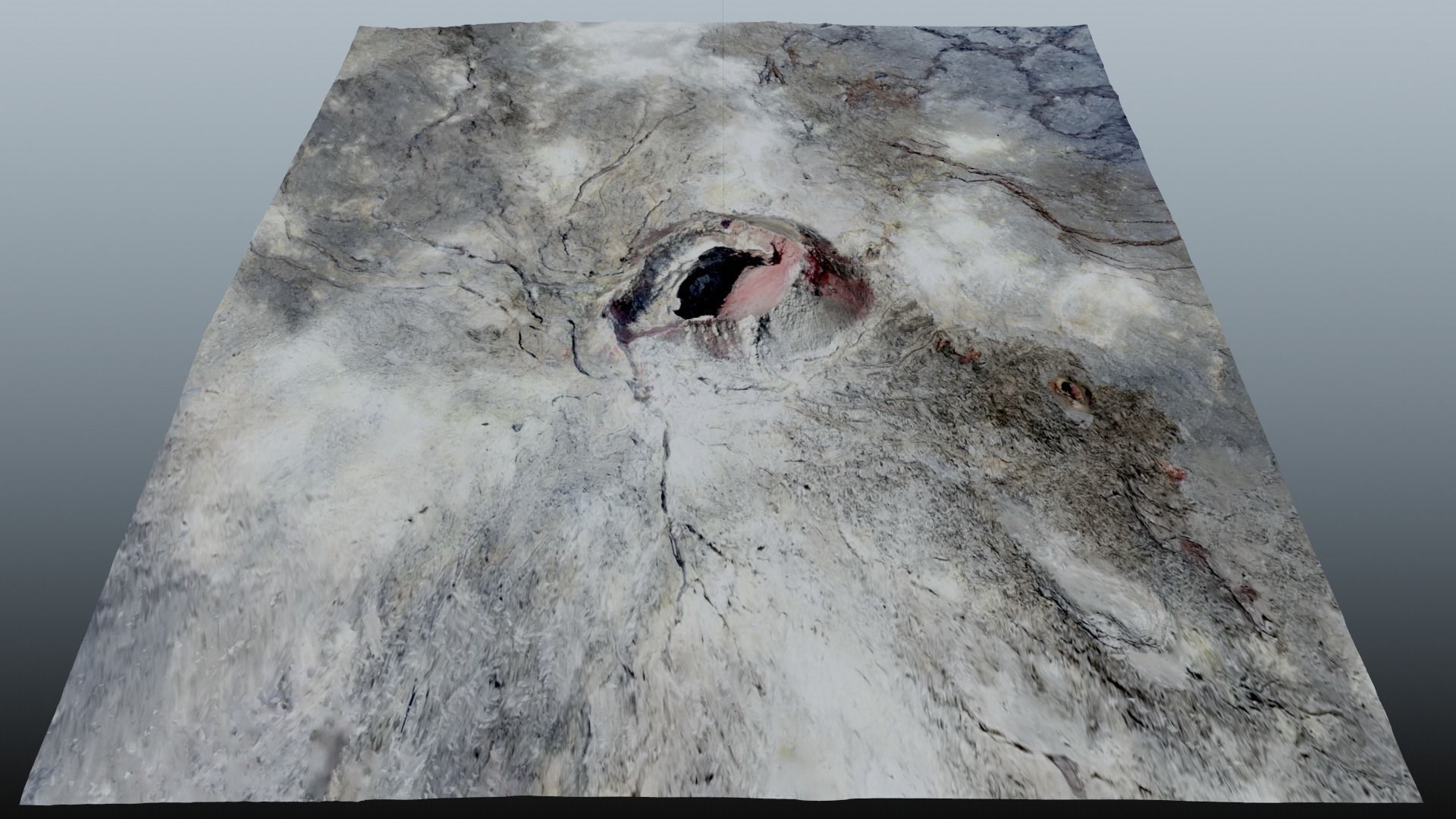 Fagradalsfjall Iceland Volcano Multipurpose Terrain Model 3D model_10