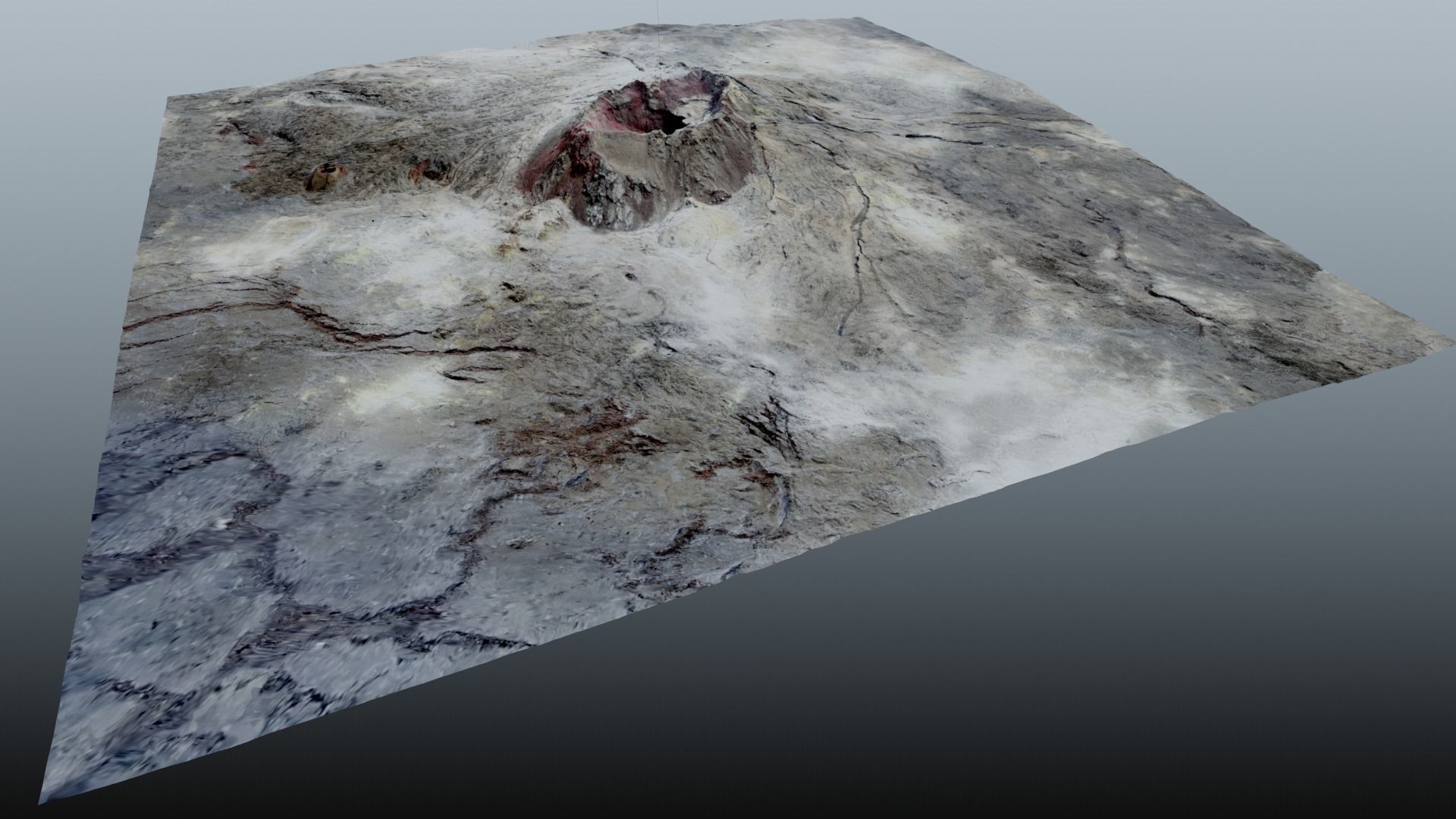 Fagradalsfjall Iceland Volcano Multipurpose Terrain Model 3D model_11