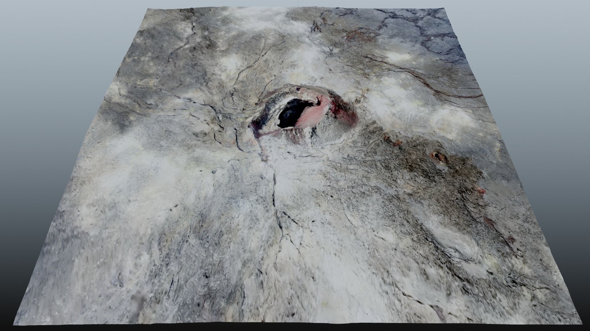 Fagradalsfjall Iceland Volcano Multipurpose Terrain Model 3D model_7