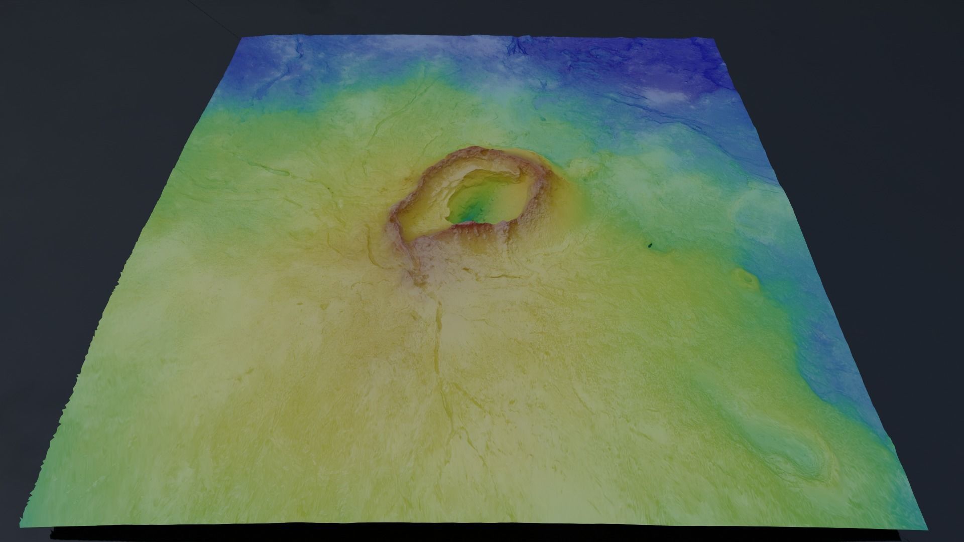 Fagradalsfjall Iceland Volcano Multipurpose Terrain Model 3D model_17