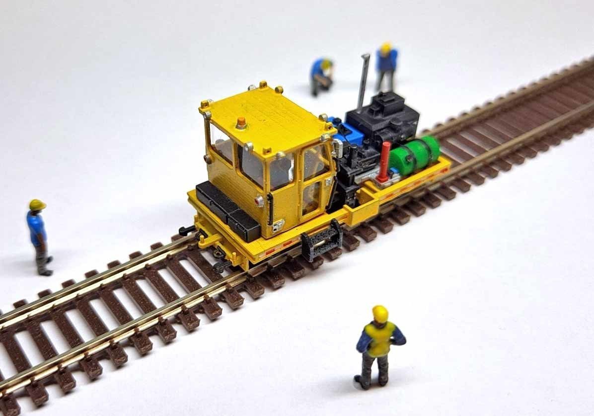 N Scale Spike Puller MOW 3D print model_2