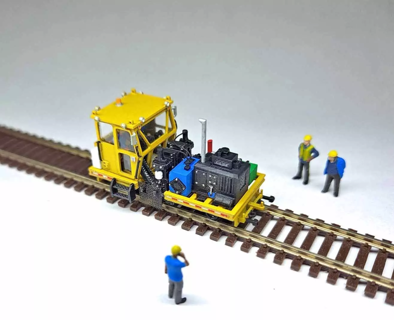 N Scale Spike Driver MOW 3D print model_0