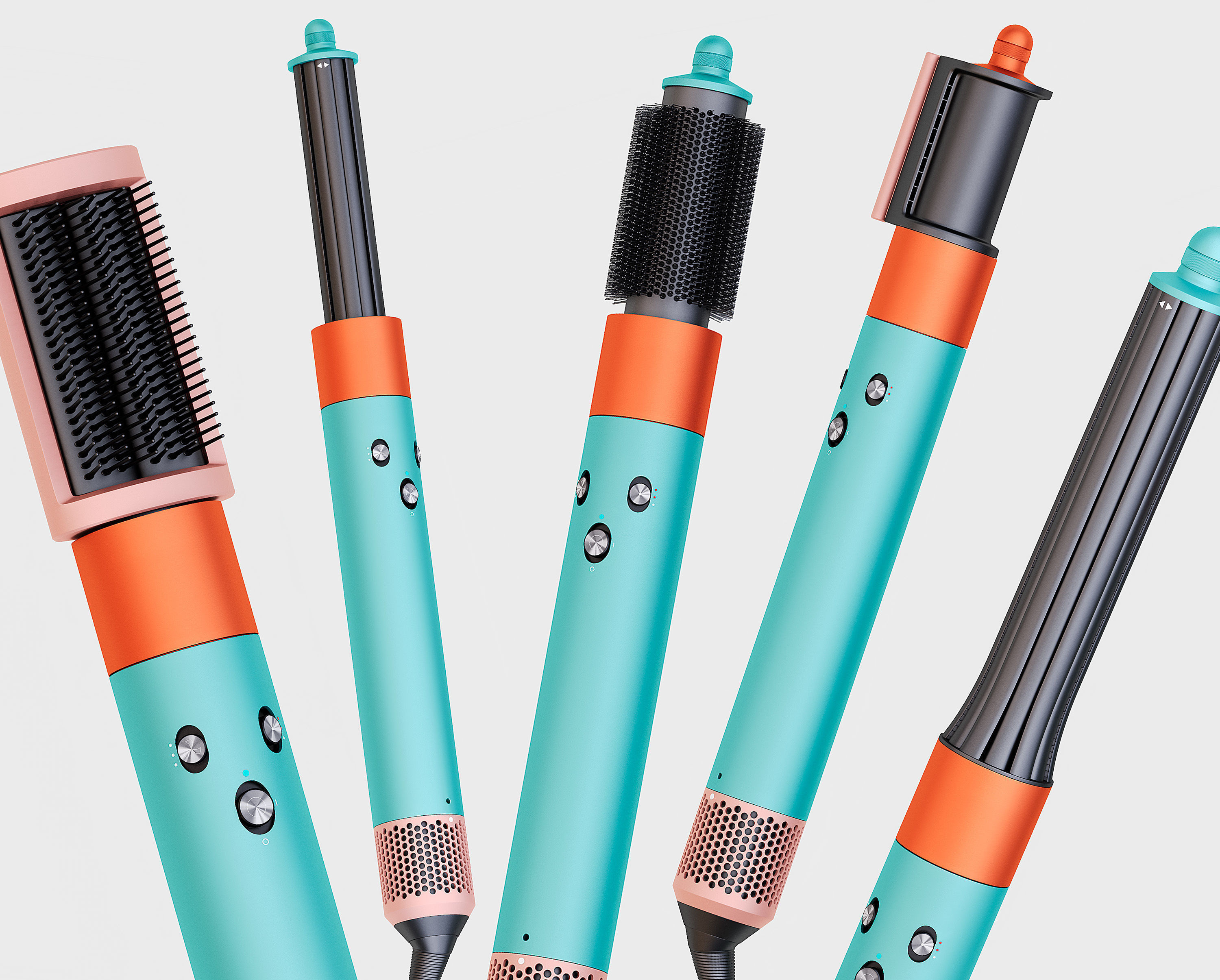 Dyson Airwrap HS05 Long  3D model_5