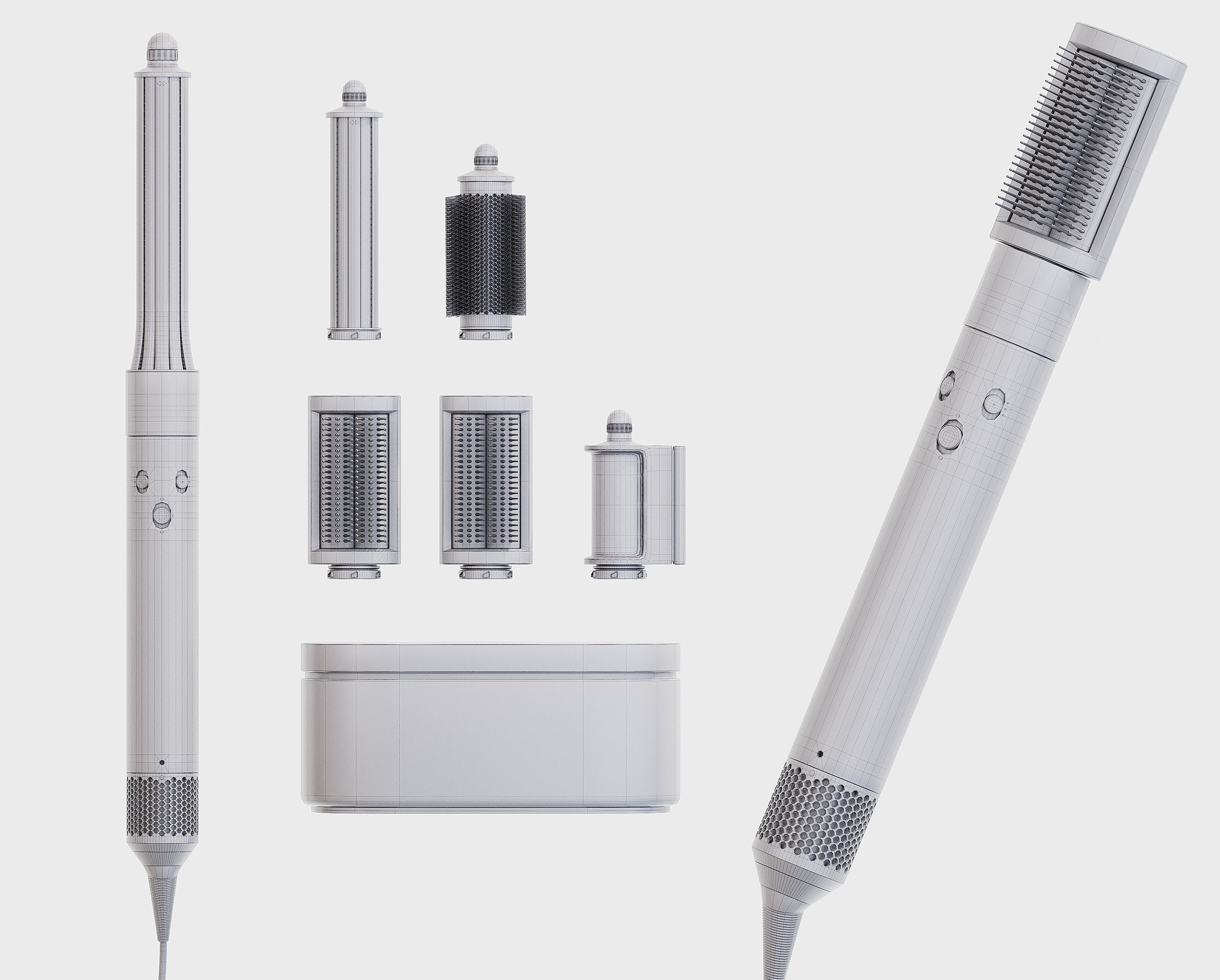 Dyson Airwrap HS05 Long  3D model_7