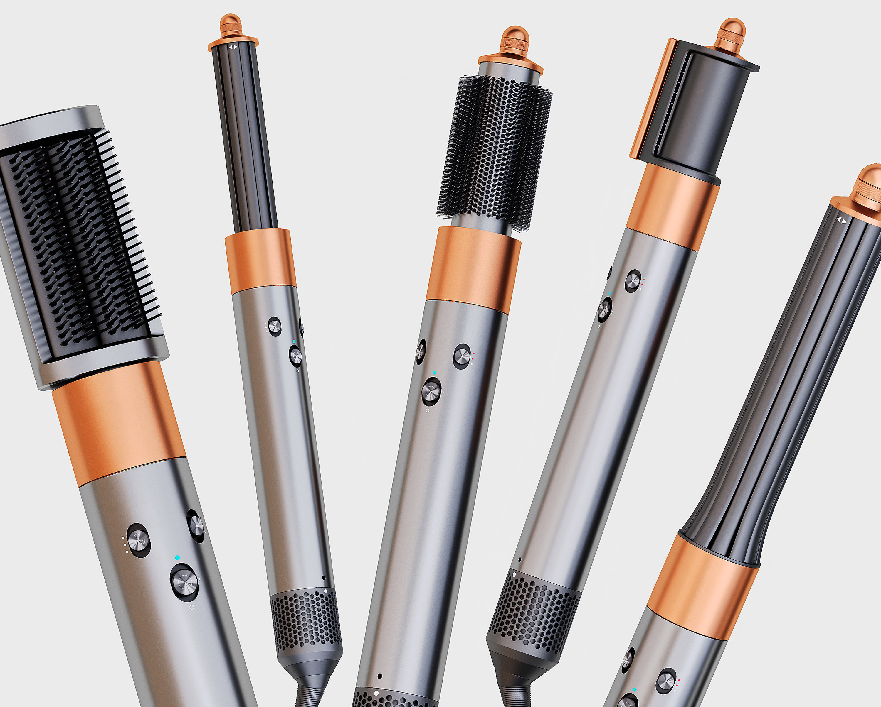 Dyson Airwrap HS05 Long  3D model_4