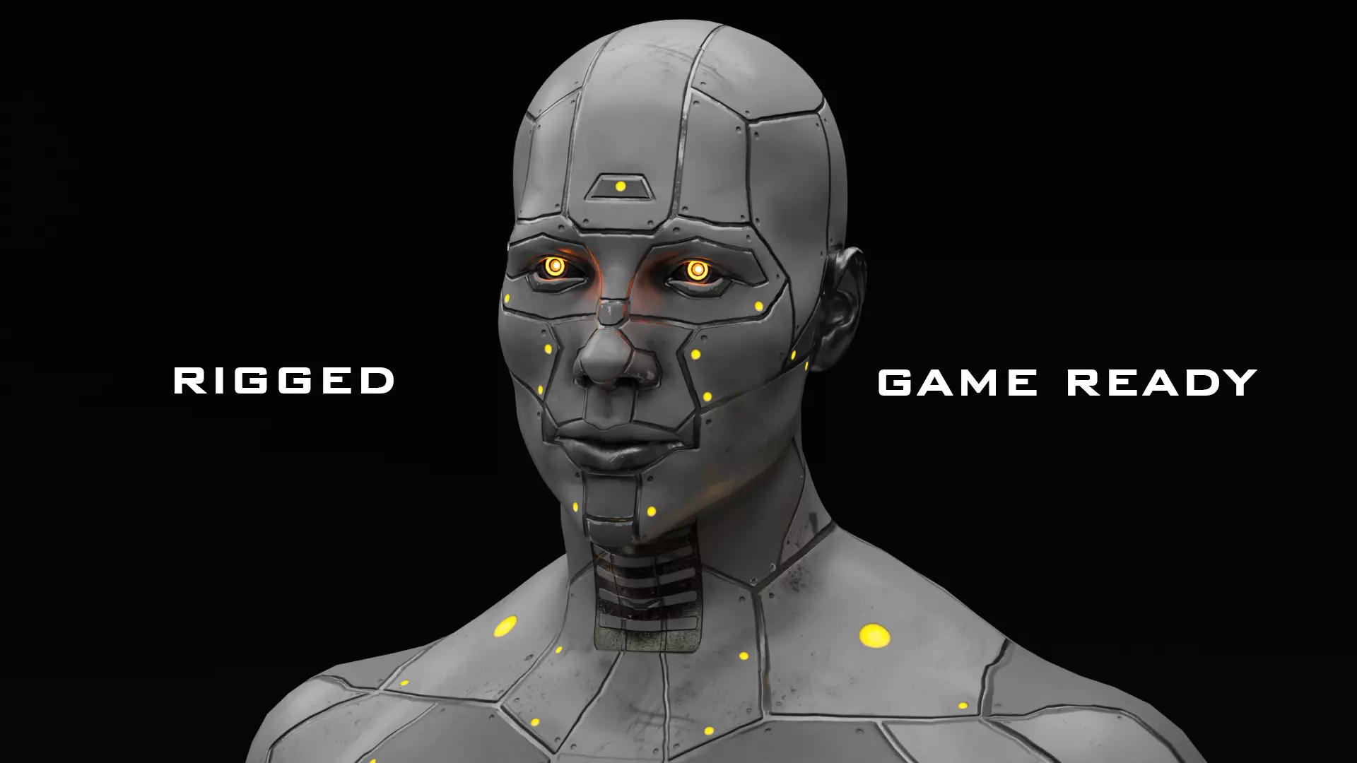 Android MR-26 Low-poly 3D model_0