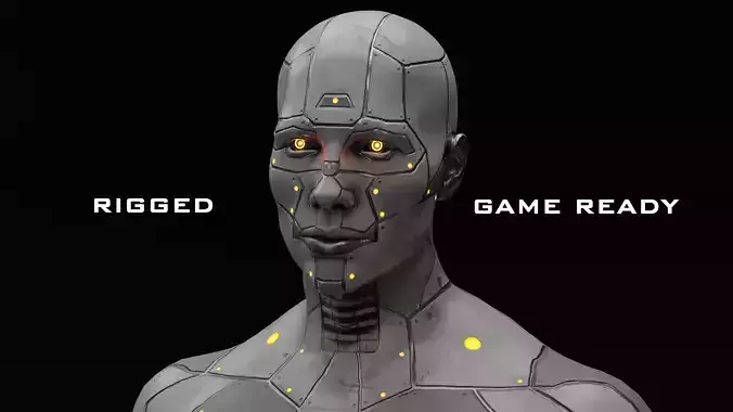 Android MR-26 Low-poly 3D model