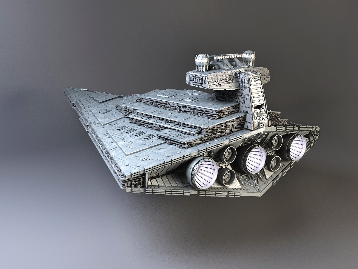 StarWars Star Destroyer 3D model_11