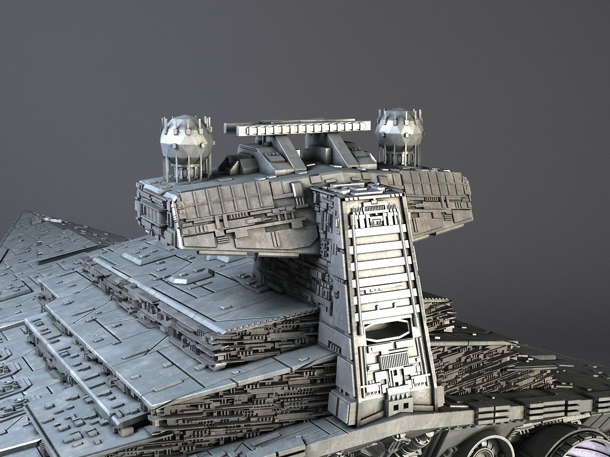 StarWars Star Destroyer 3D model_8