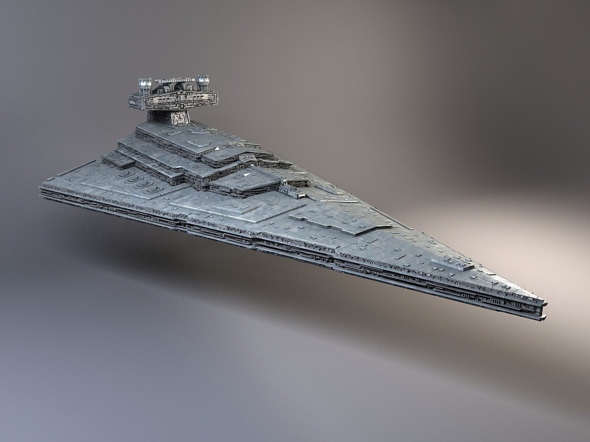 StarWars Star Destroyer 3D model_1