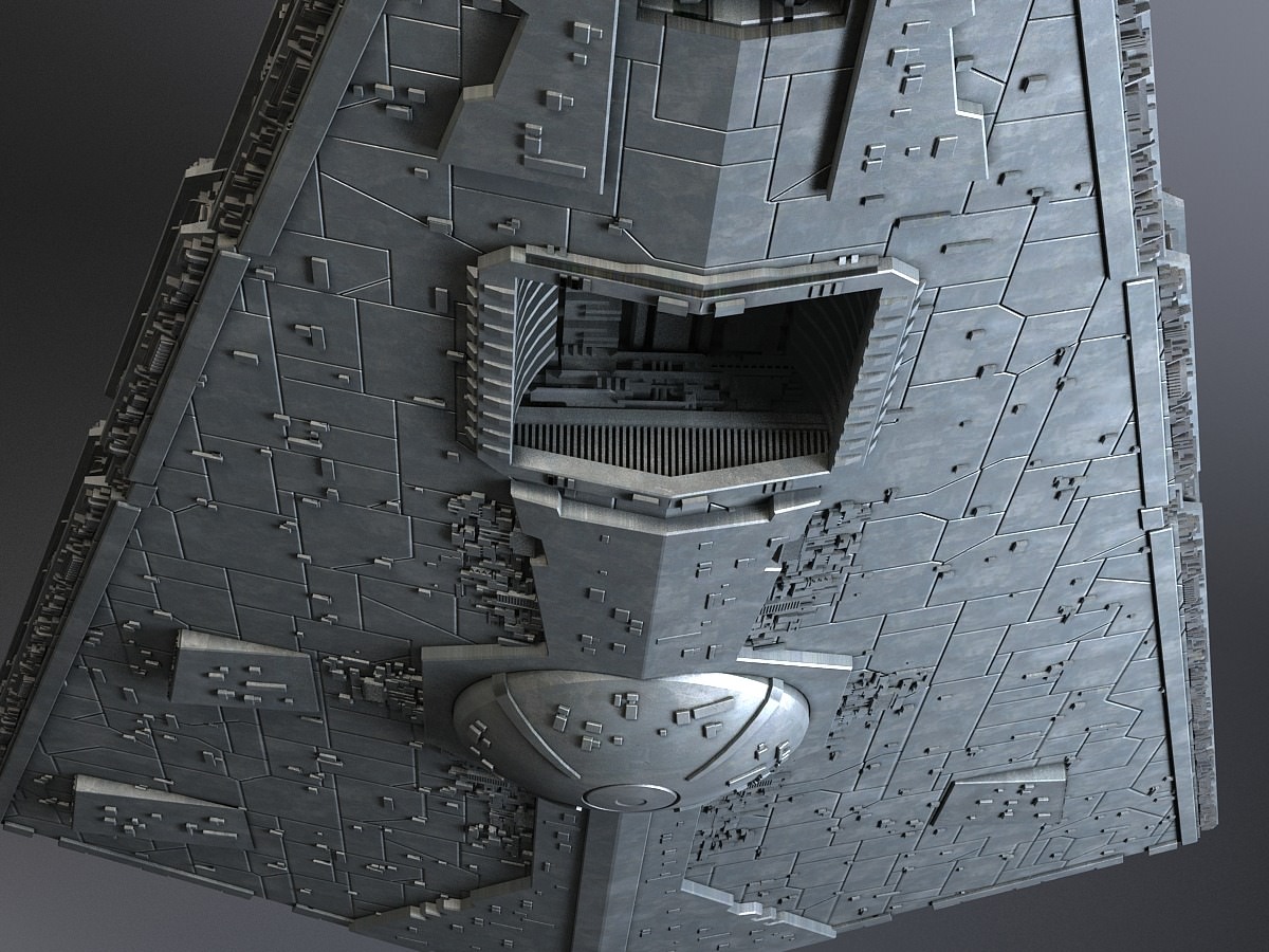 StarWars Star Destroyer 3D model_9