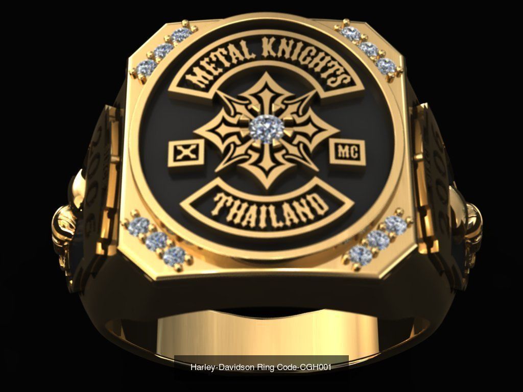 Harley-Davidson Set Code CGH001-CGH008 3D Model Collection_1