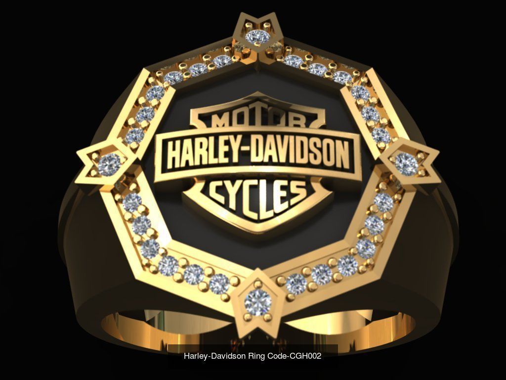 Harley-Davidson Set Code CGH001-CGH008 3D Model Collection_2