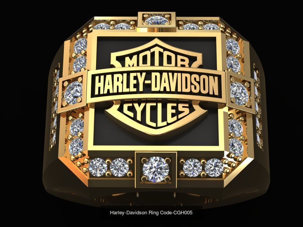 Harley-Davidson Set Code CGH001-CGH008 3D Model Collection_5