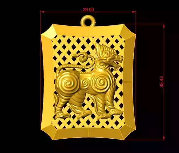 Neck Pendant Code-ANM005