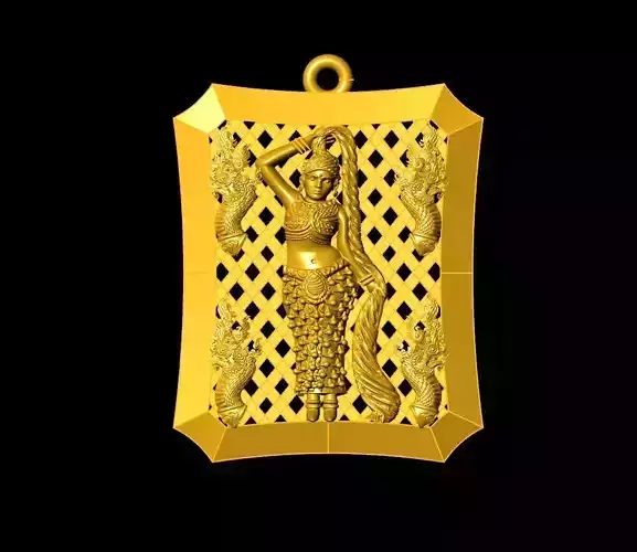 Horse Neck Pendant Code-ANM006