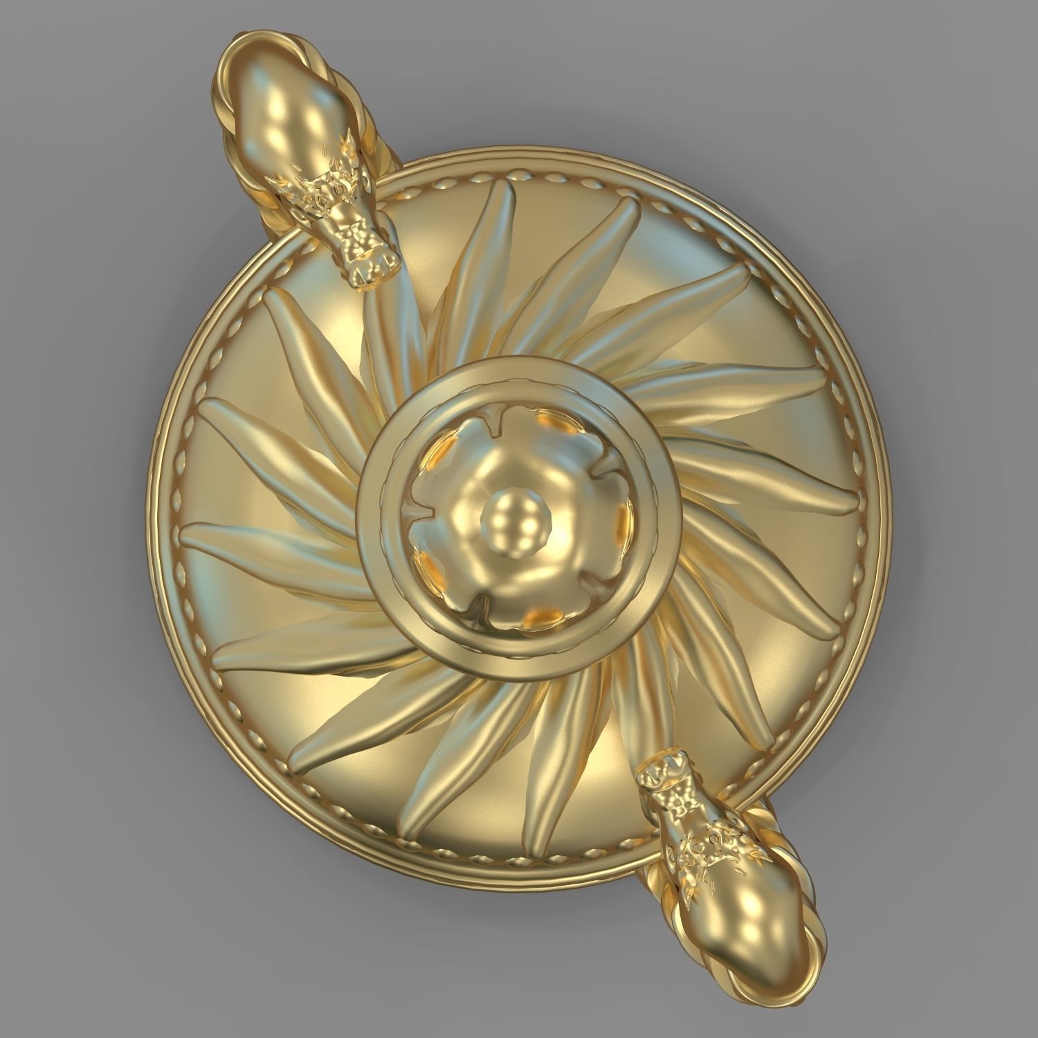 Vase ornamental 3D model_4