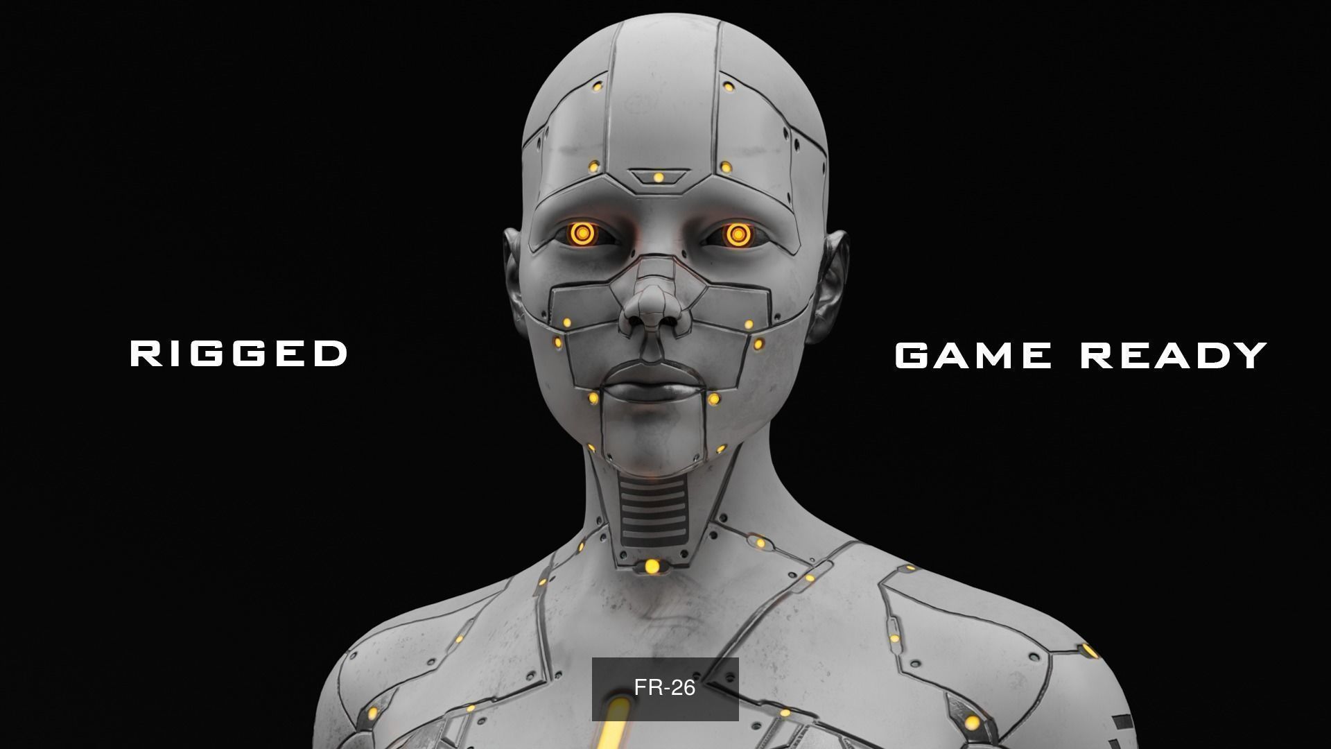 Androids 3D Model Collection_2