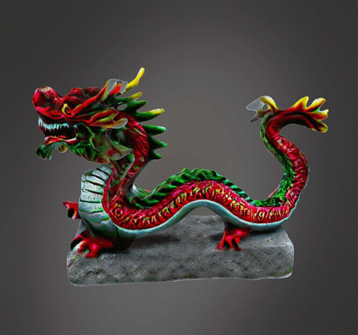 Chinese Dragon 3D print model_2