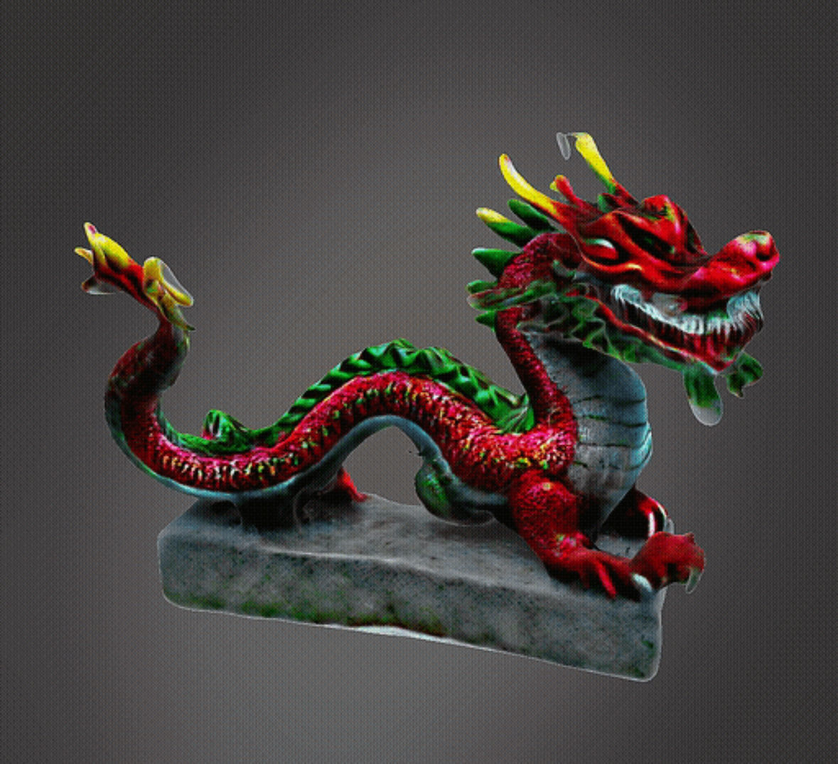 Chinese Dragon 3D print model_7