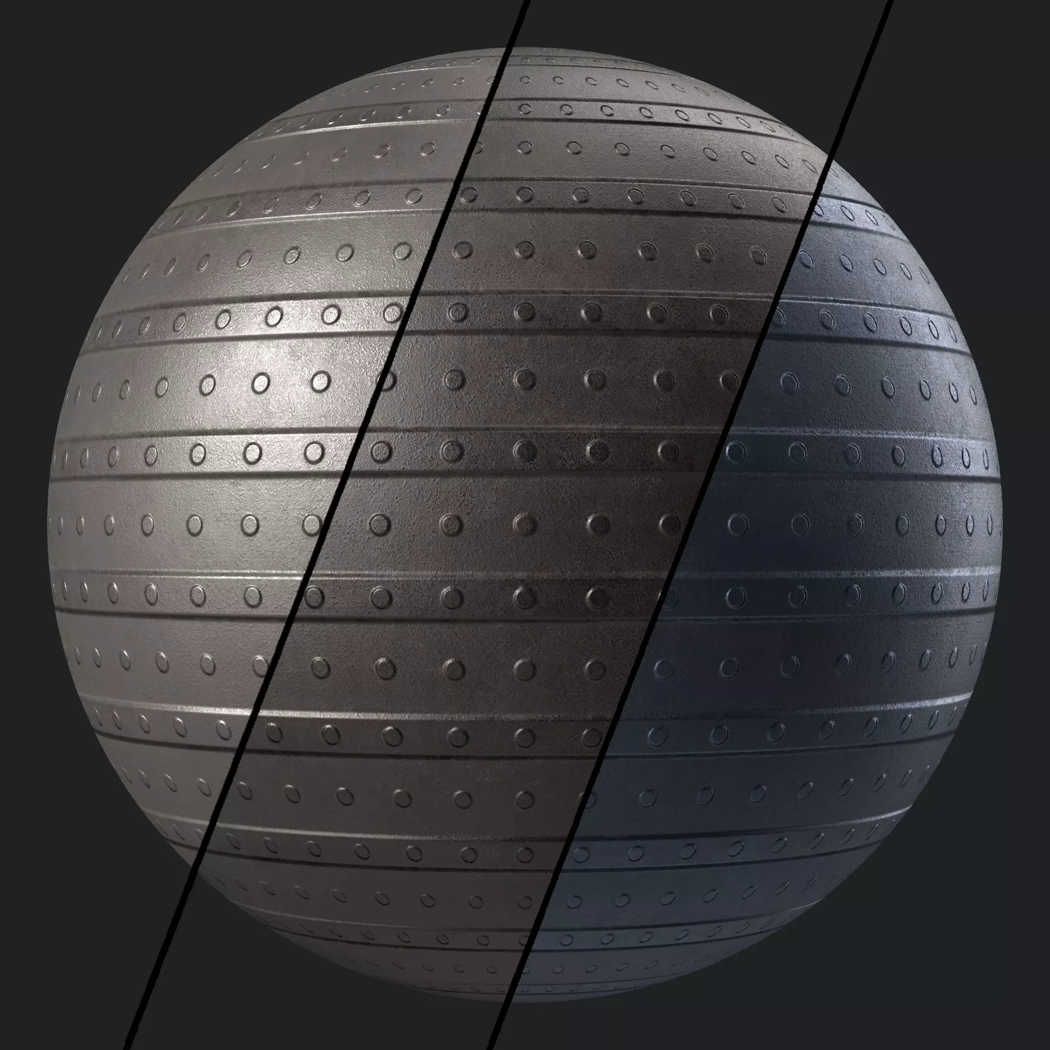 Metal Materials 63- Metal panels By Painting - Pbr 4k Seamless Texture_0