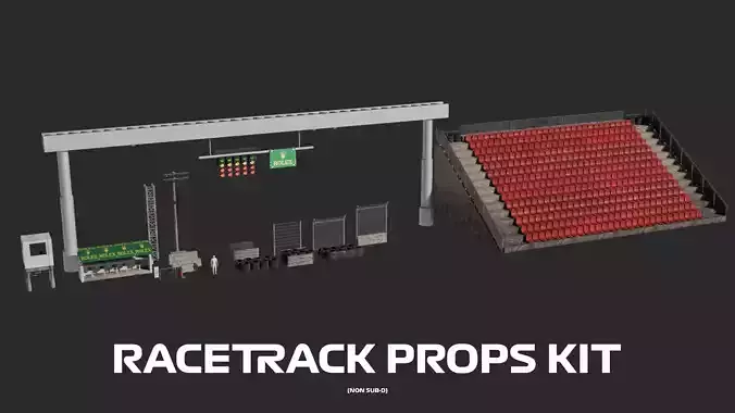 Race Track Props Kit
