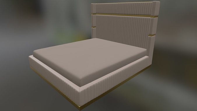 BED FOR INTERIOR  3D model