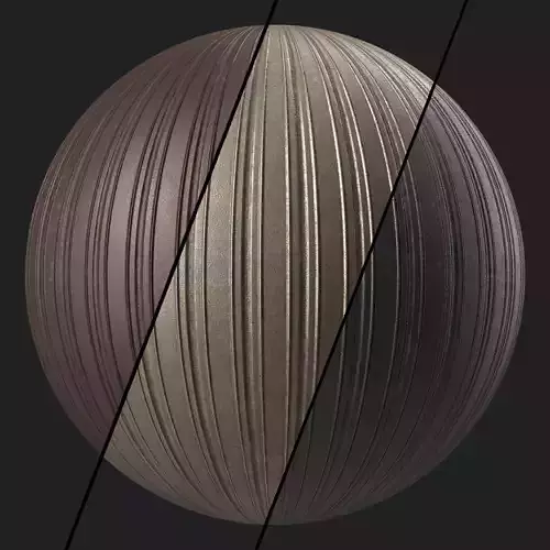 Metal Materials 65- Metal panels By Painting - Pbr 4k Seamless