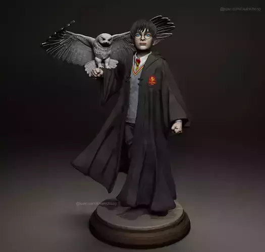 harry potter sculpture collectible 