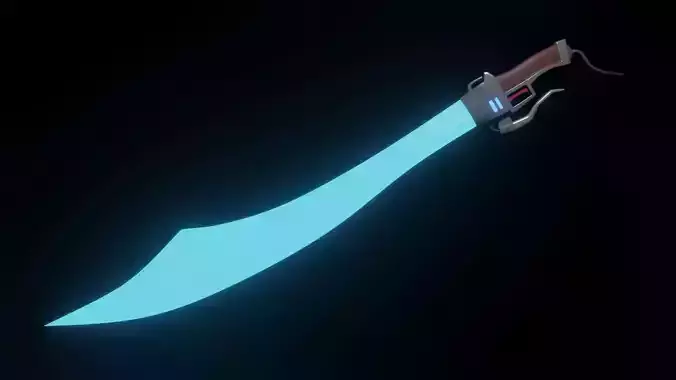 Sci-Fi Extendable Dao Sword - Free Version