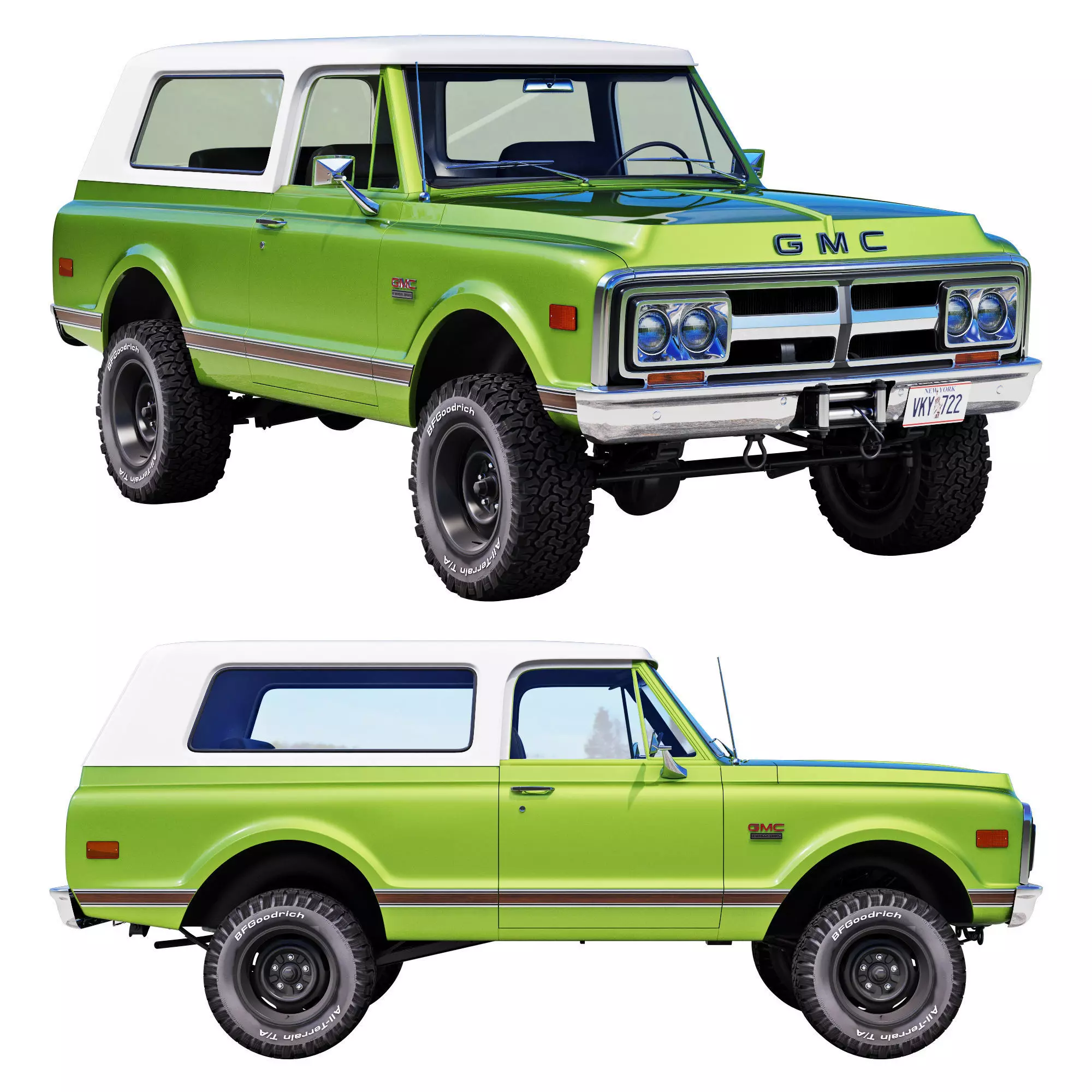 GMC Jimmy 1969 3D model_0