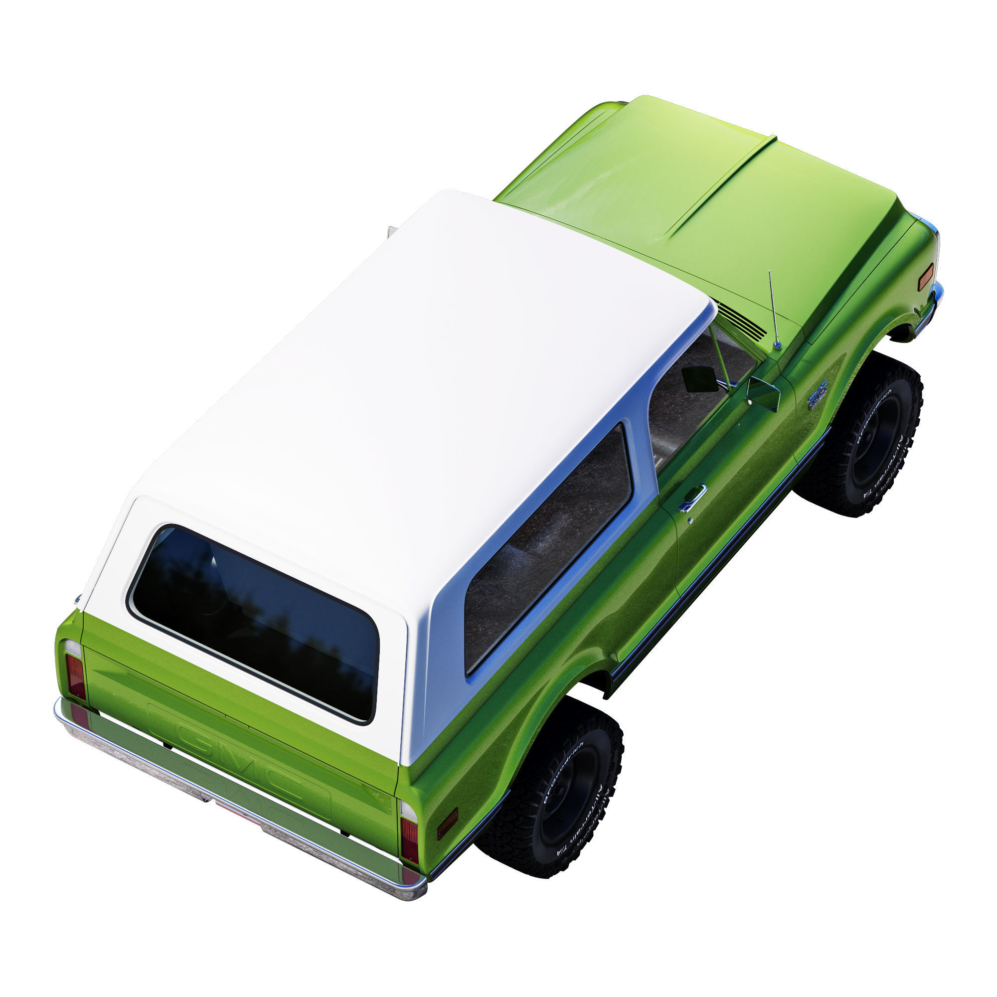 GMC Jimmy 1969 3D model_9