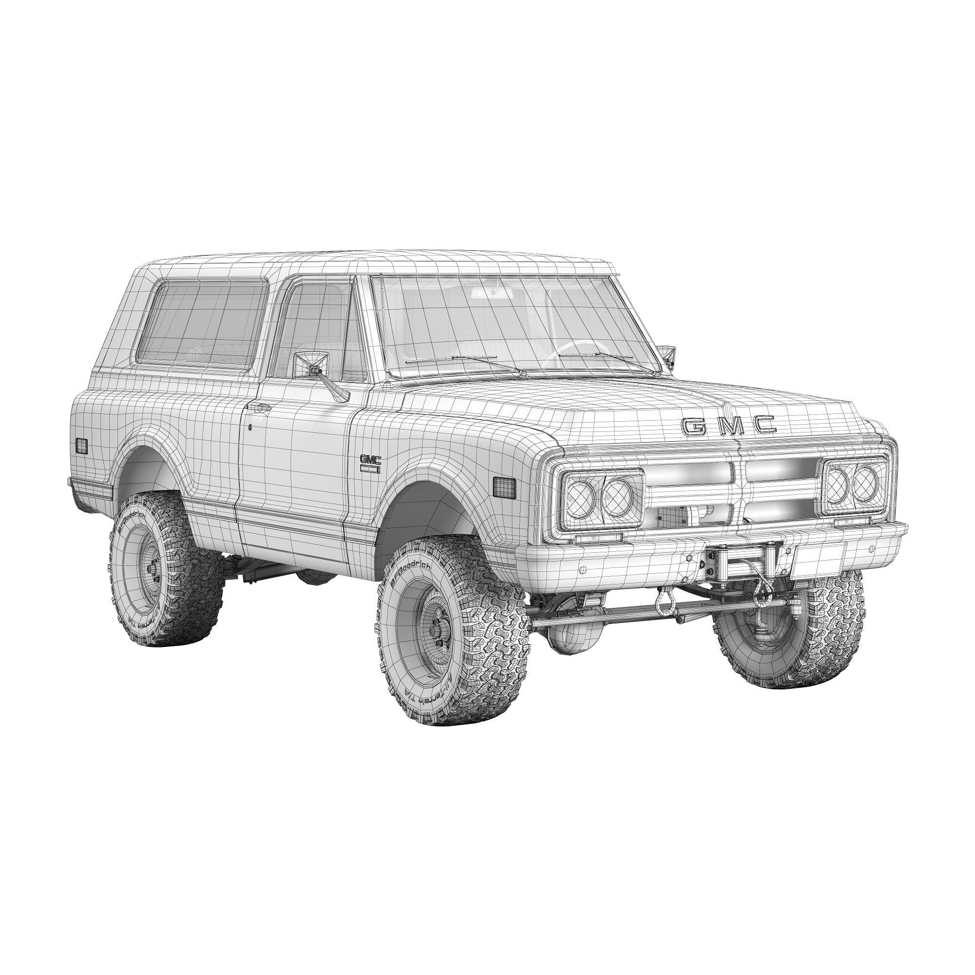 GMC Jimmy 1969 3D model_20