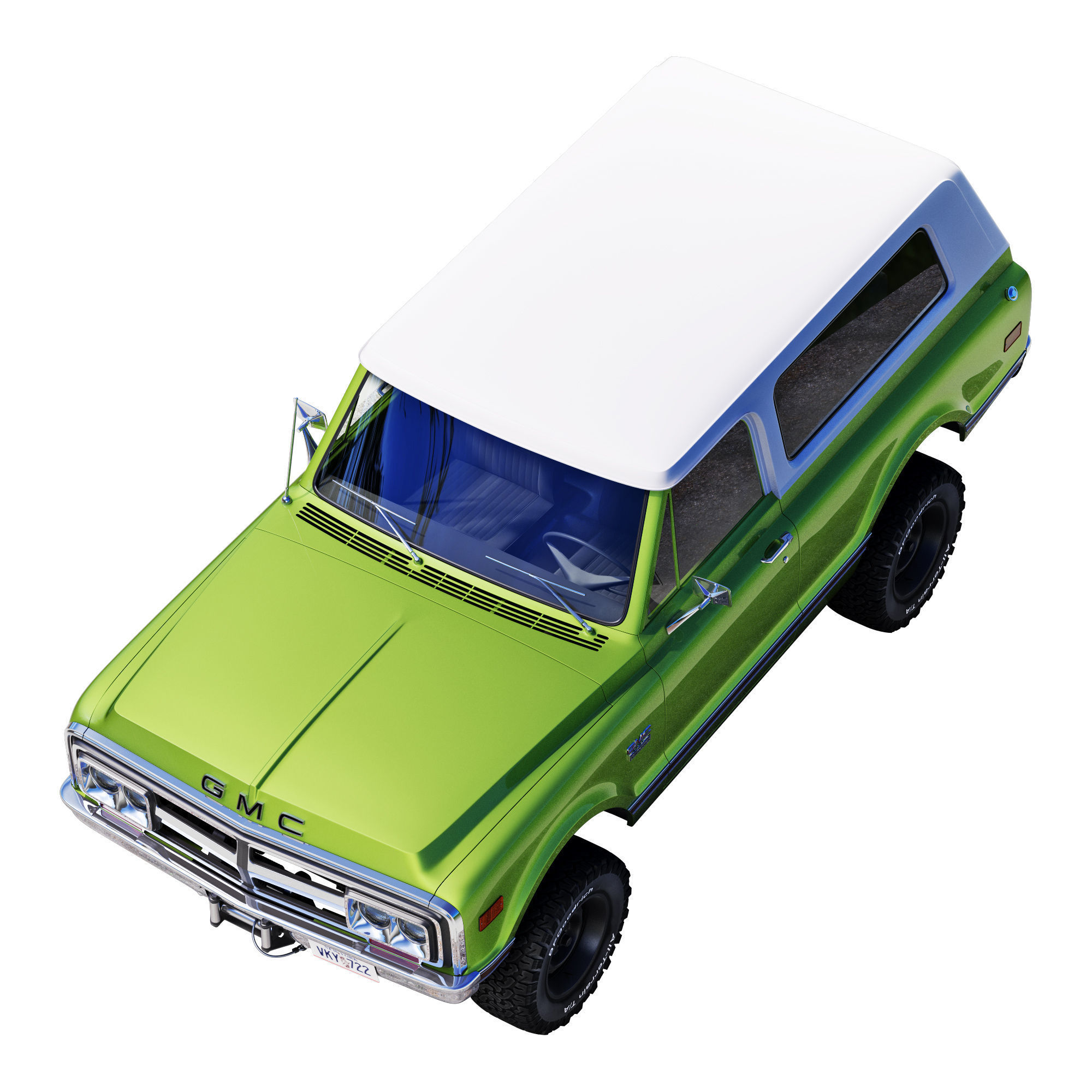 GMC Jimmy 1969 3D model_8