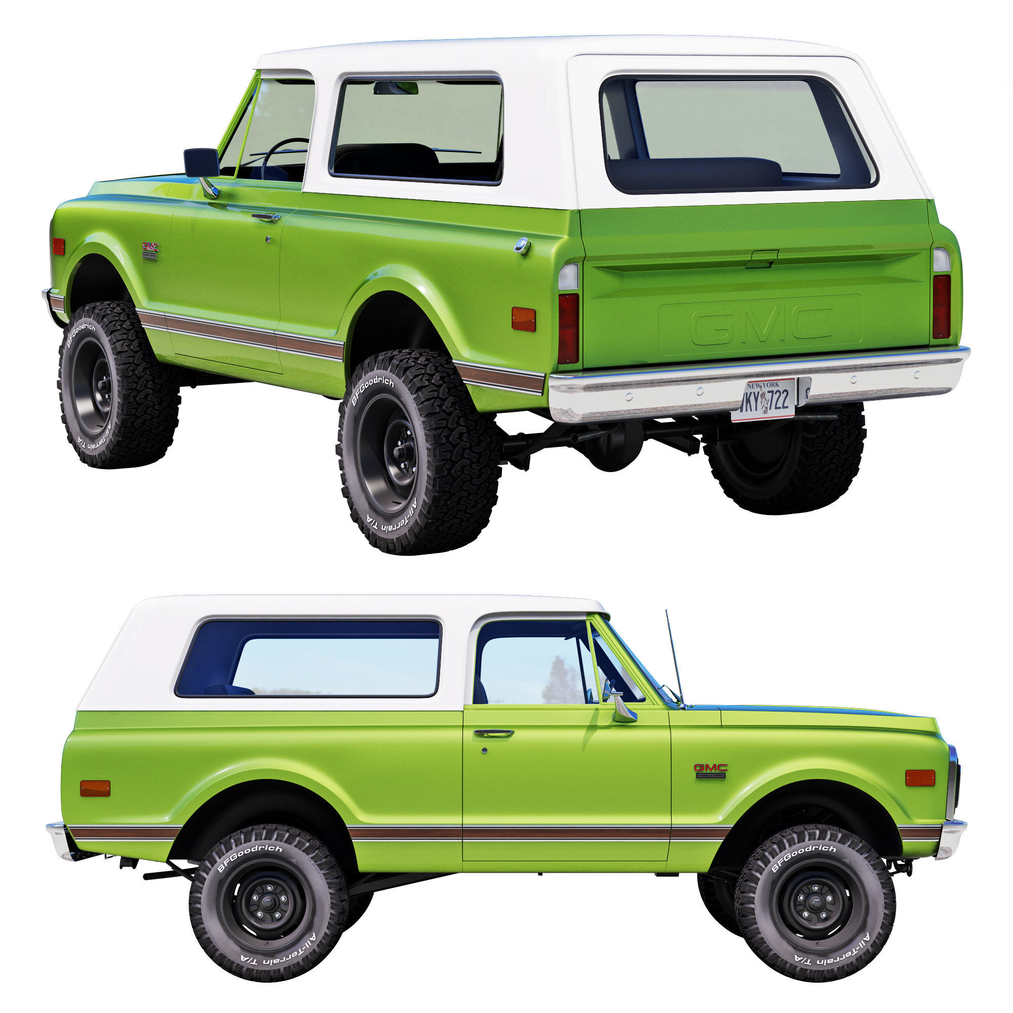 GMC Jimmy 1969 3D model_1