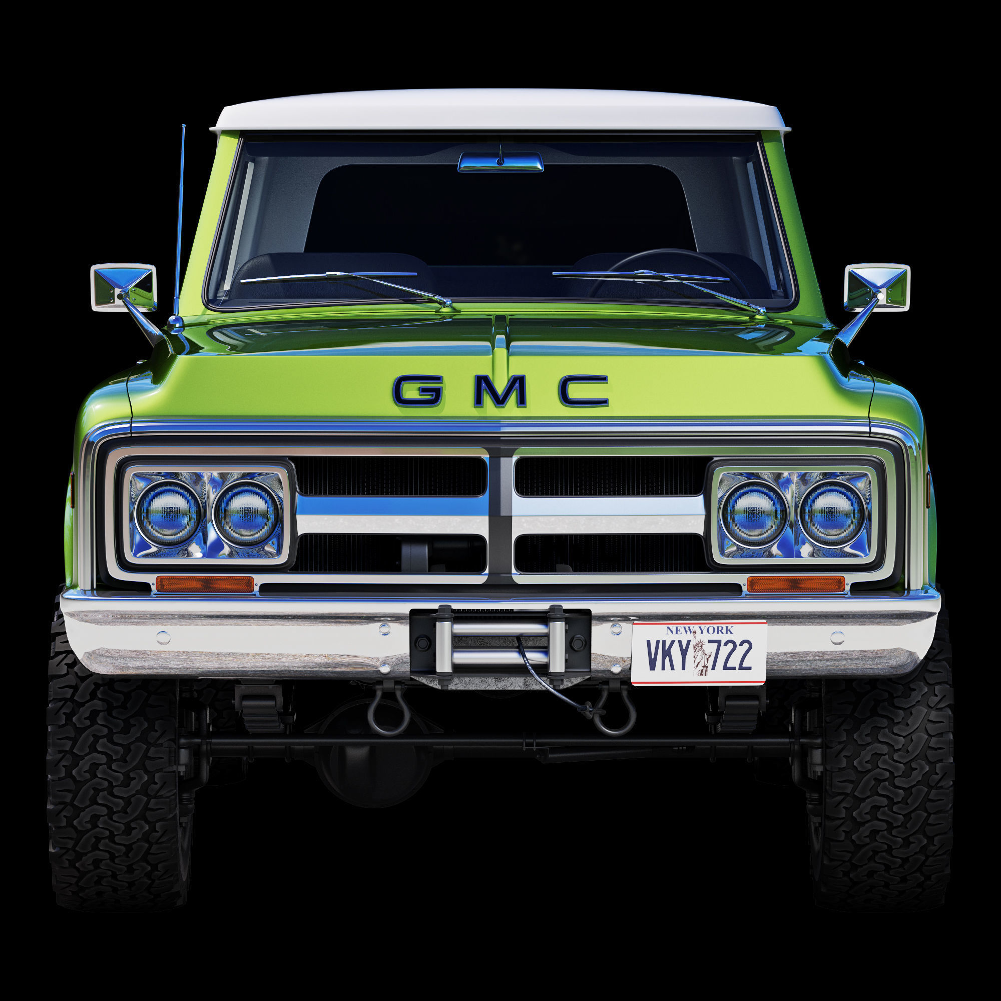 GMC Jimmy 1969 3D model_14
