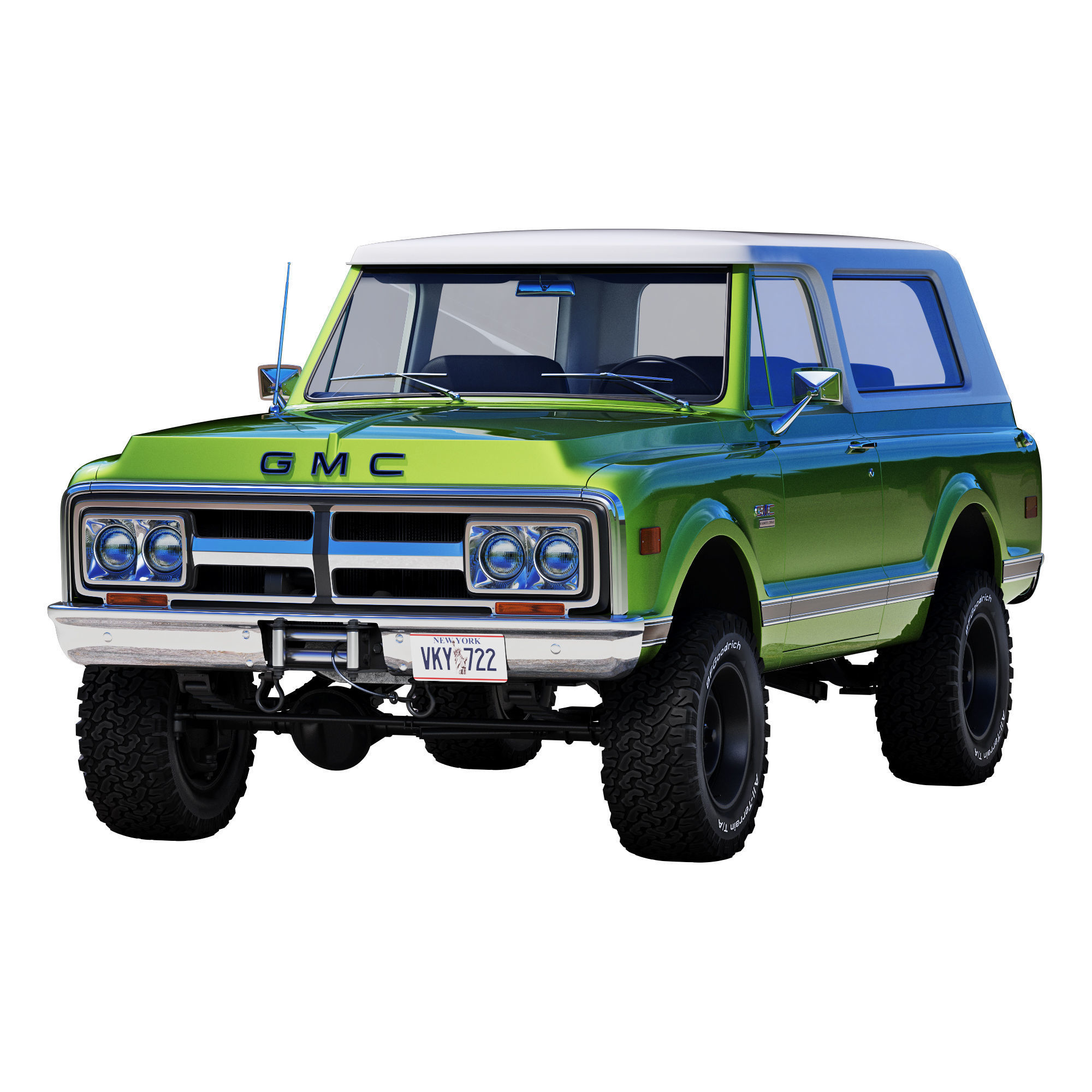 GMC Jimmy 1969 3D model_6