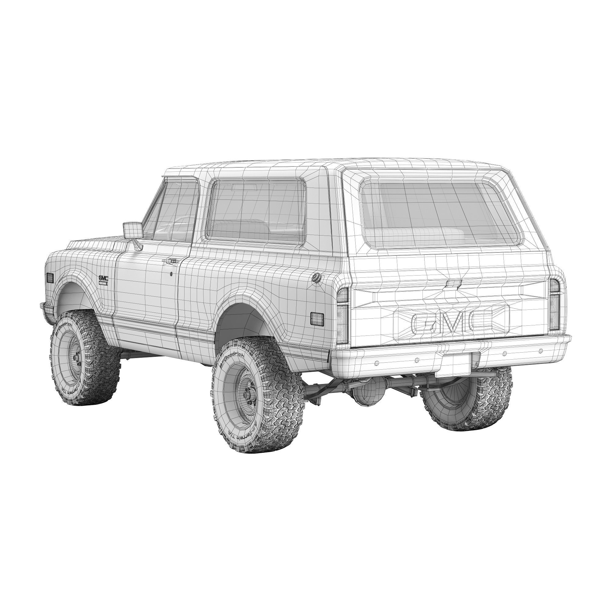 GMC Jimmy 1969 3D model_21