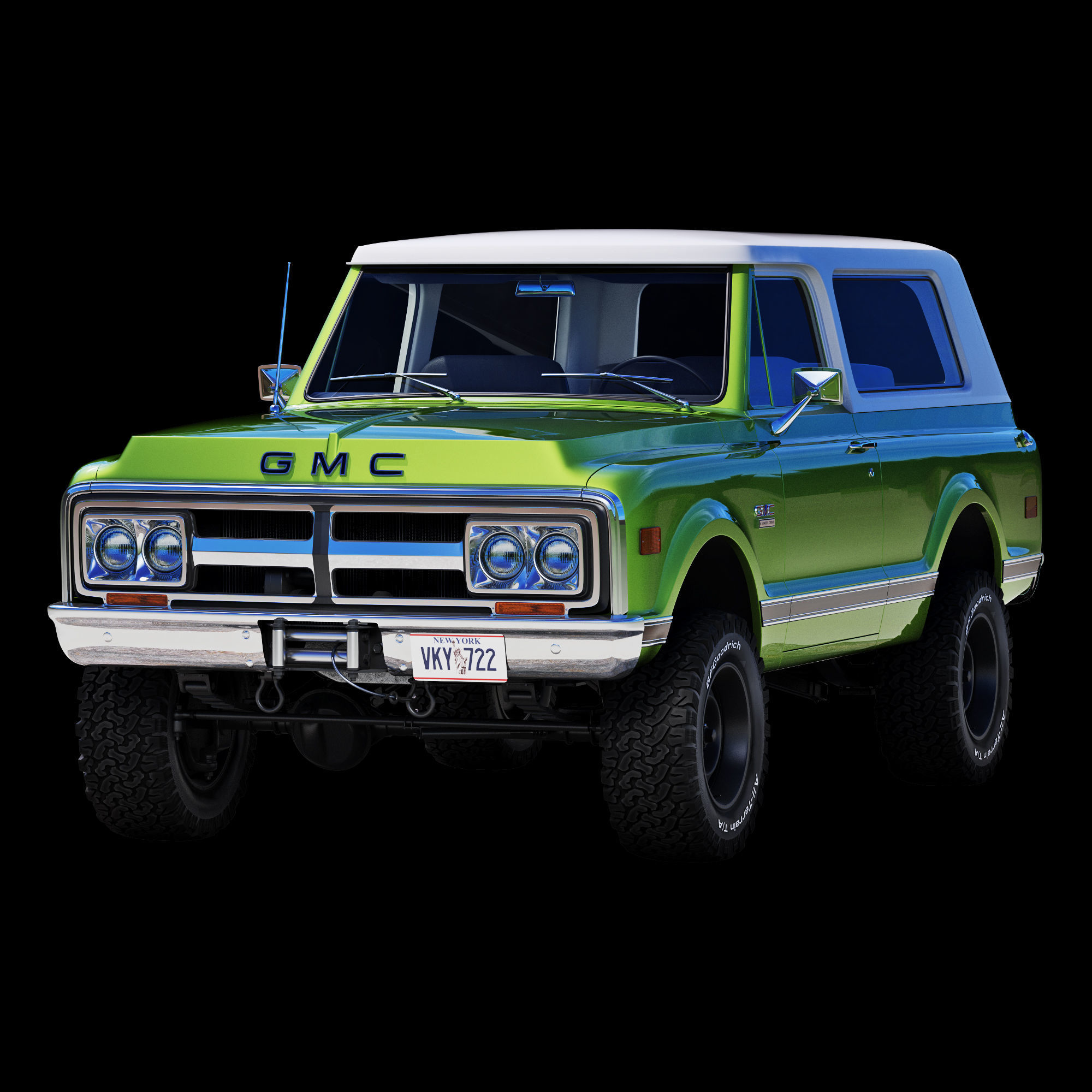 GMC Jimmy 1969 3D model_16